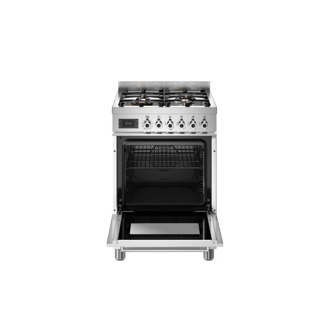 Bertazzoni Professional Series PRO64L1EBIT2 60cm Dual Fuel Freestanding Cooker - White