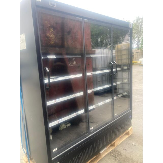 Carrier Optimer 1948lg Vertical Commercial Fridge - Black