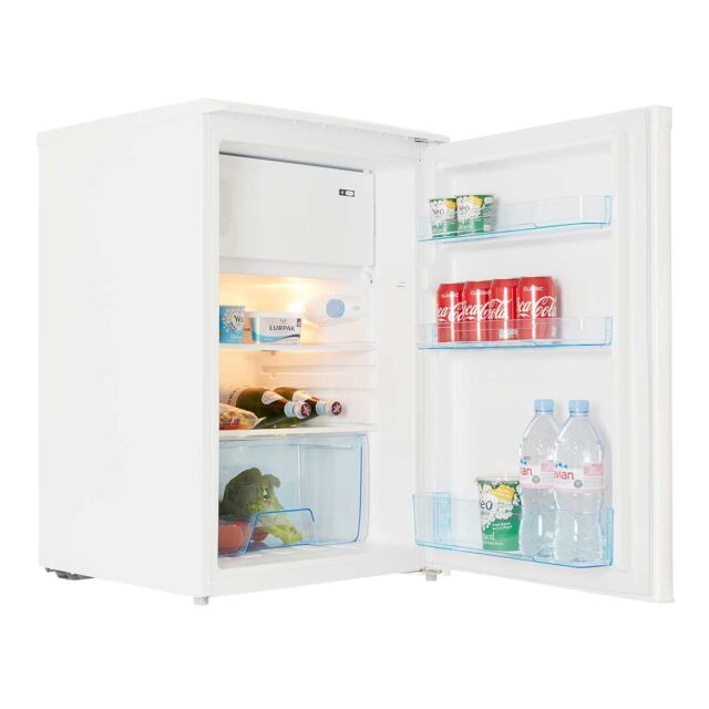 Cookology 113L White Under Counter Fridge with Ice Box - UCB113WH - White - NEW BOX GRADED