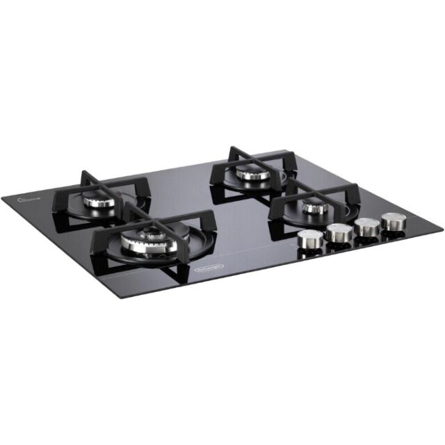 Delonghi DNSL 460NCM Integrated 60CM 4-Burner Gas Hob - Black