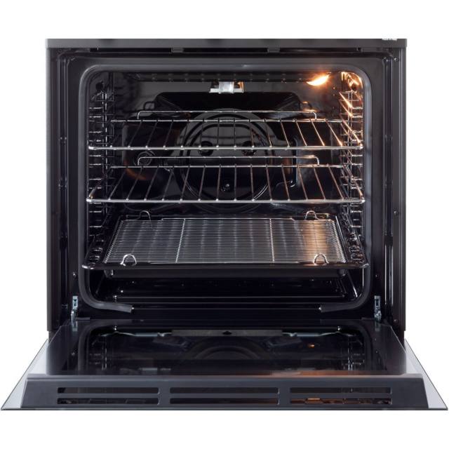DeLonghi DSC 626G-1 4-Burner 60cm Single Cavity Gas Cooker - Black