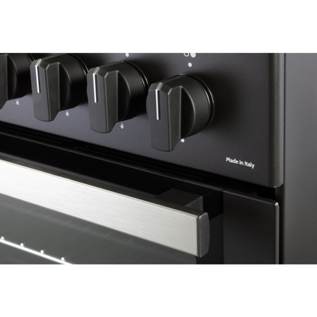 DeLonghi DSC 626G-1 4-Burner 60cm Single Cavity Gas Cooker - Black