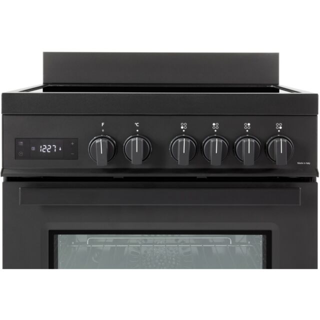 DeLonghi DSC 626IND-1-BL Induction Electric Cooker with Single Oven- Black