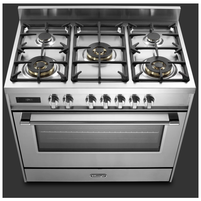 Delonghi Dsr 927 Dfx Space 90Cm (Dual Fuel) Single Cavity  Range Cooker 