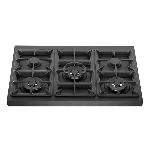 DELONGHI DSR 917GTBL 90cm GAS RANGE COOKER - Black