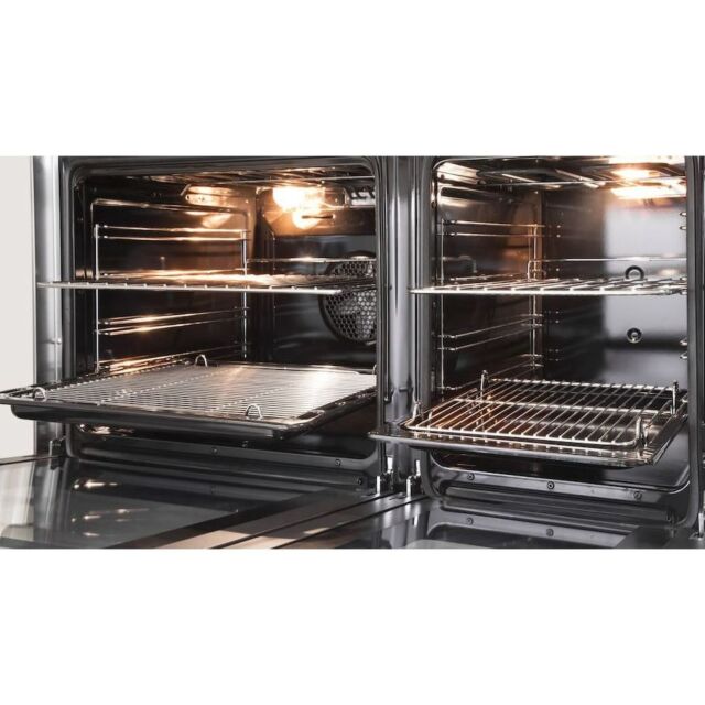 Delonghi DTR 916-IND2 Professional 90cm (Induction) Double Cavity Range Cooker - STAINLESS STEEL