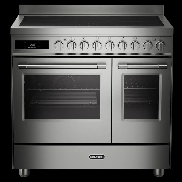DeLonghi PRO 965T IMXX 90cm Induction Range Cooker - Stainless Steel