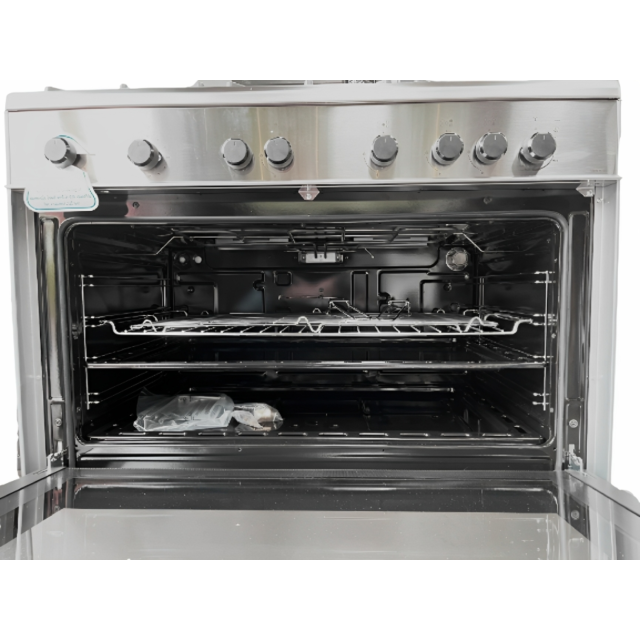 Elba ESC90GAS 90 cm Italian Gas Range Cooker – Stainless Steel