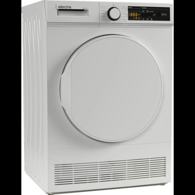 Electra TDC8101W 8Kg Freestanding Condenser Tumble Dryer - White