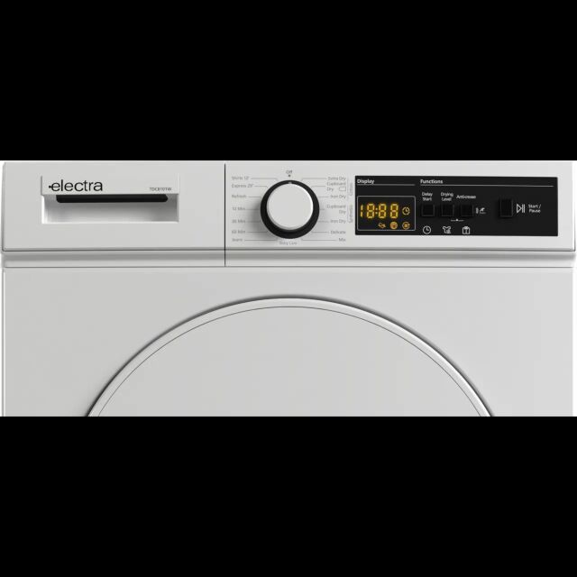 Electra TDC8101W 8Kg Freestanding Condenser Tumble Dryer - White