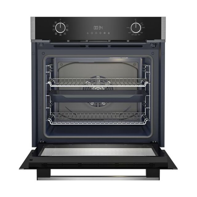 GRUNDIG Built-In Oven HotAero Pro Electric Multifunction GEBM19300XC - Stainless Steel