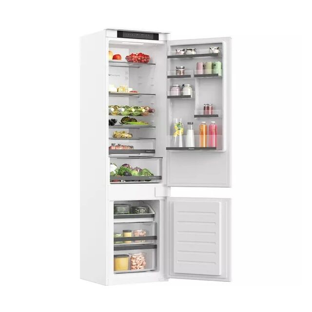 HAIER HBW5519EK Integrated Smart 70/30 Fridge Freezer - Sliding Hinge