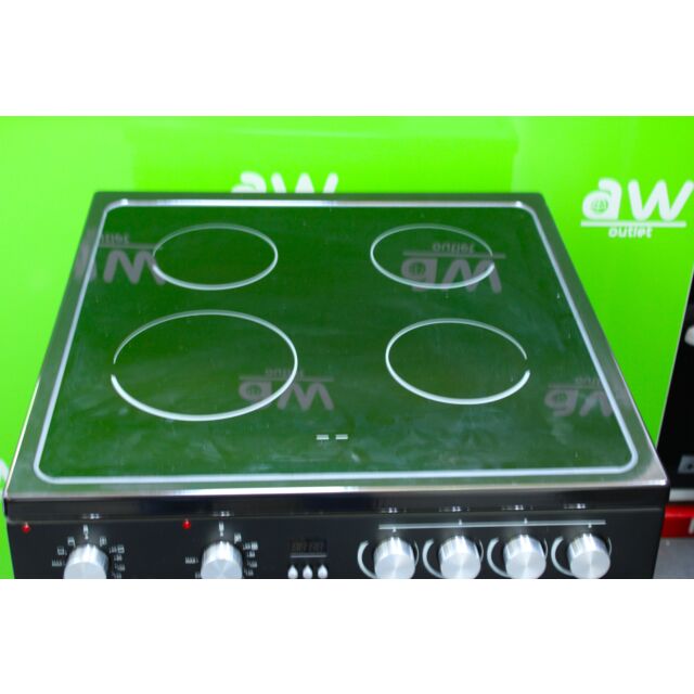 Hisense HDE3211BWUK Ceramic Electric Cooker with Double Oven - Graded