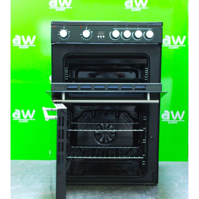Hisense HDE3211BWUK Ceramic Electric Cooker with Double Oven - Graded