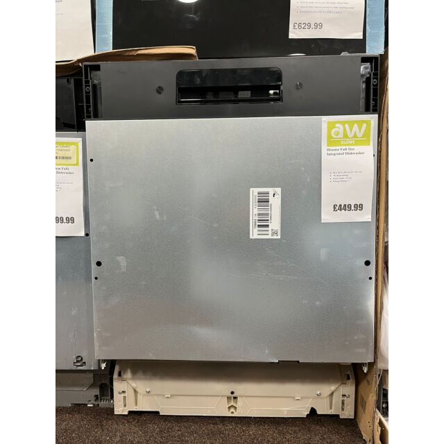 Hisense HV673C61UK Fully Integrated Dishwasher 16 Place Settings - Graded