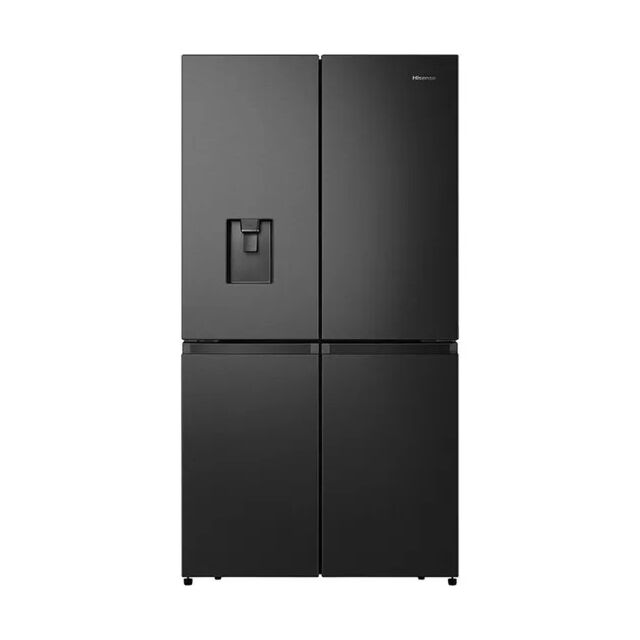 HISENSE PureFlat RQ758N4SWFE Smart Fridge Freezer - Black Stainless Steel
