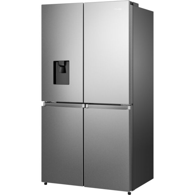 HISENSE PureFlat RQ758N4SWSE Smart Fridge Freezer - Stainless Steel