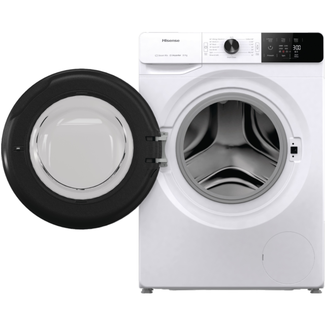 Hisense WFGE10141VM Series 3 10Kg Washing Machine With 1400 Rpm