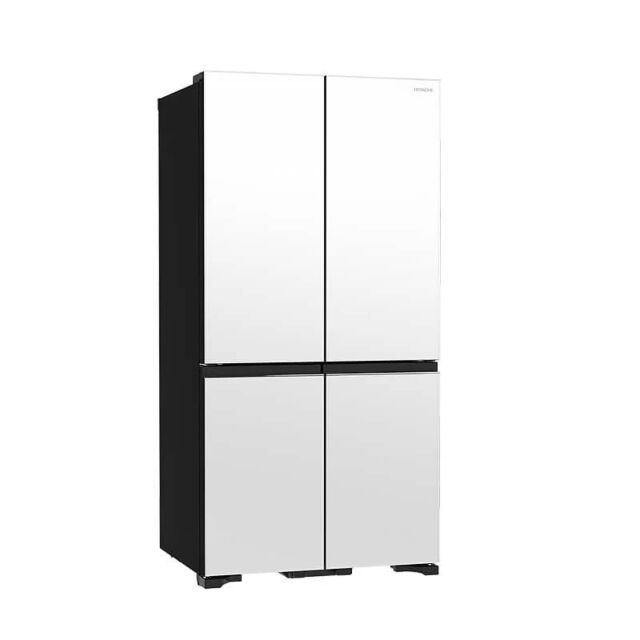 Hitachi R-WB640VGB1X MGW 4 Door American Fridge Freezer - White