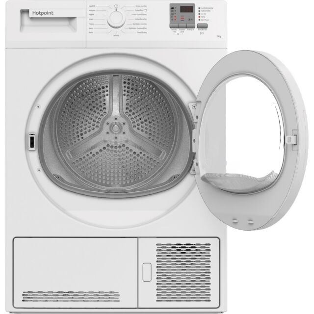 Hotpoint CHD C92WWGD UK Freestanding 9kg Condenser Tumble Dryer - White