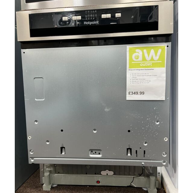 Hotpoint HBC2B19XUKN HBC 2B19 X UK N Integrated Dishwasher - Graded