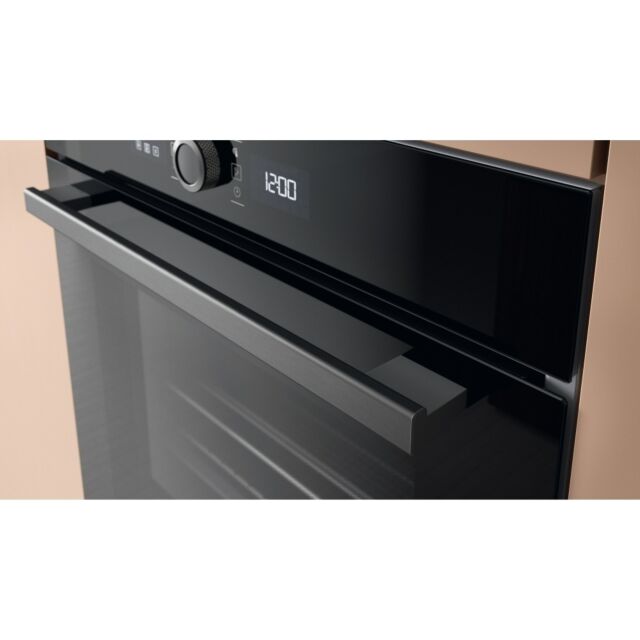 Hotpoint HOI4S8PM0BUK Built-In Electric Single Oven with Pyrolytic Cleaning - Black