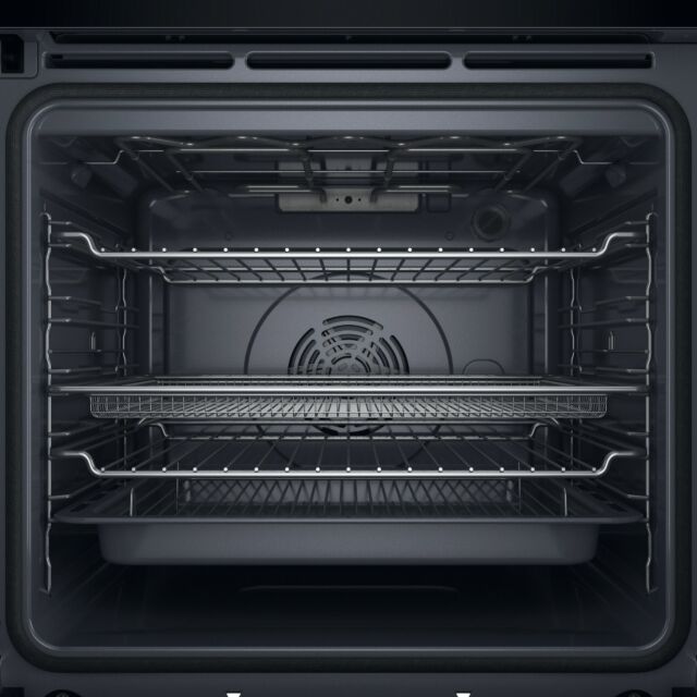Hotpoint HOI4S8PM0BUK Built-In Electric Single Oven with Pyrolytic Cleaning - Black