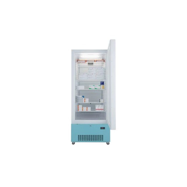 Lec PG1607C Large Glass Door Pharmacy, Medical Fridge - White - New Box Graded