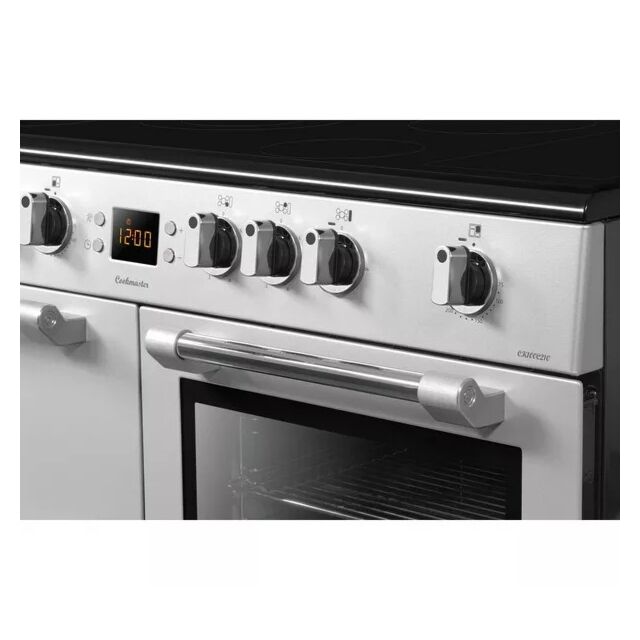 Leisure CK100C210S Leisure 100Cm Silver Range Cooker - Graded