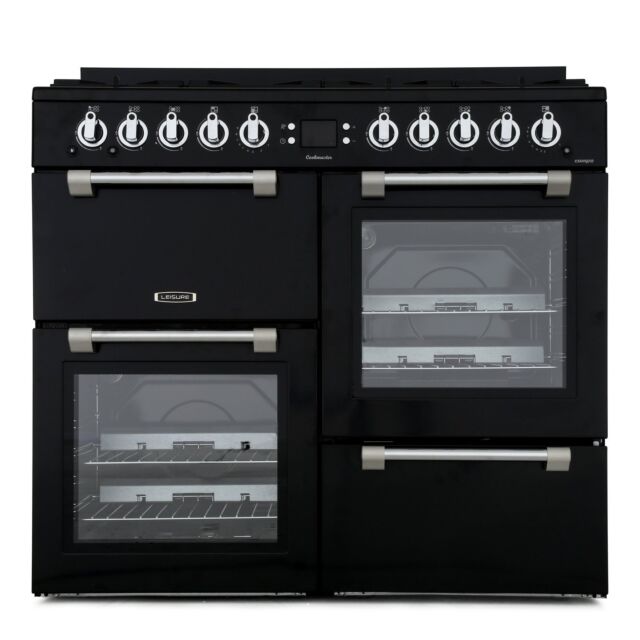 LEISURE Cookmaster CK100G232K 100 cm Gas Range Cooker - Black - GRADED