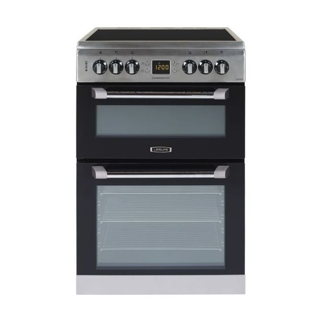LEISURE CS60CR 60 cm Electric Ceramic Cooker - Stainless Steel - Graded