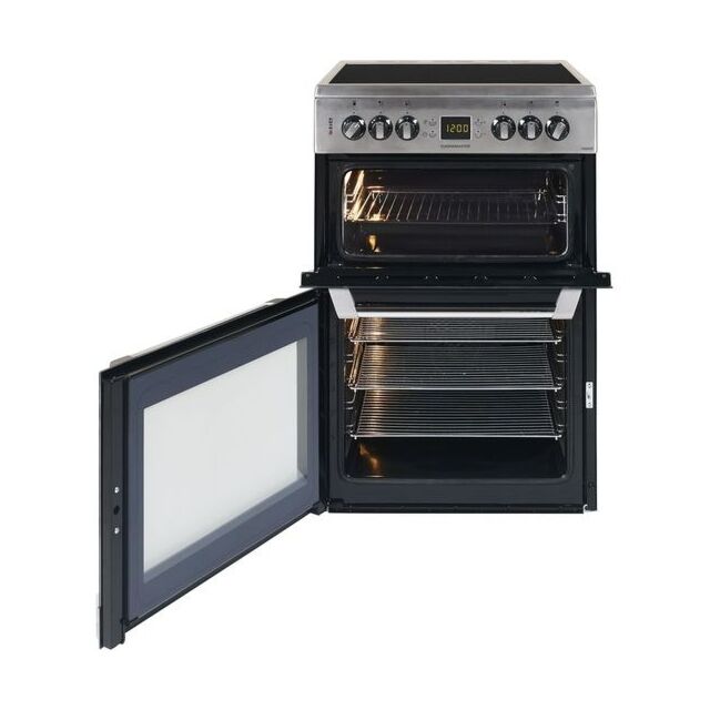 LEISURE CS60CR 60 cm Electric Ceramic Cooker - Stainless Steel - Graded