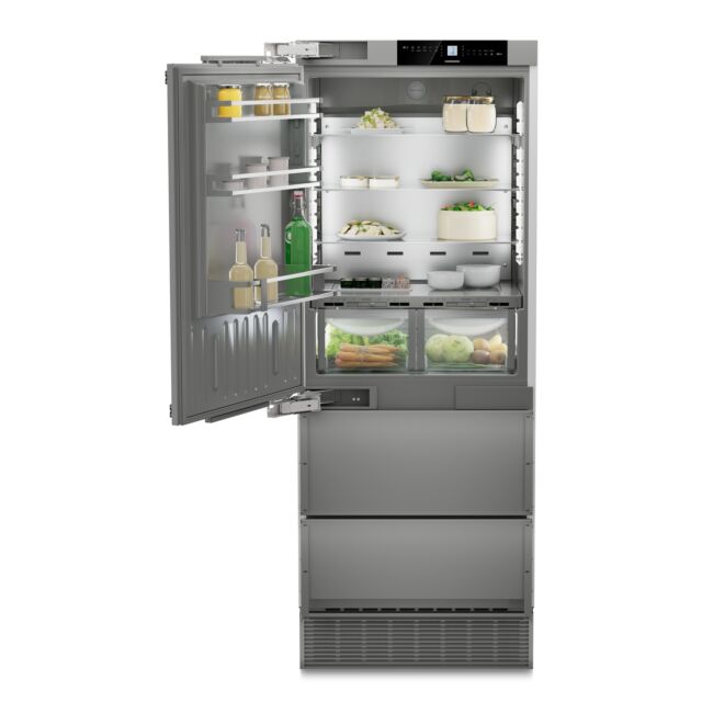 Liebherr ECBNE7871 BioFresh, DuoCooling, 2 Freezer Drawers, NoFrost, IceMaker - Fixed Water Connecti