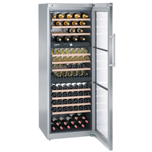 Liebherr WTES5872 3 zones, 13 shelves, HumiditySelect, VibrateSafe, UV Protect, SoftSystem, Telescop