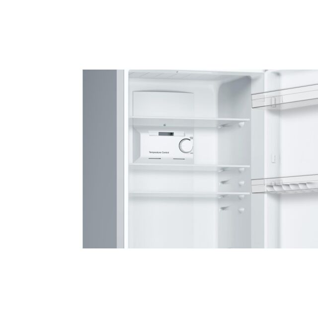 KGN34NLEAG, Free-standing fridge-freezer with freezer at bottom