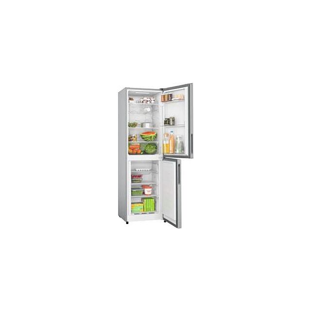 KGN27NLEAG, Free-standing fridge-freezer with freezer at bottom