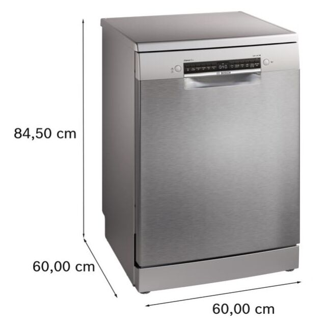 BOSCH Series 4 SMS4EKI06G Full-size Dishwasher - Silver - New Box Graded