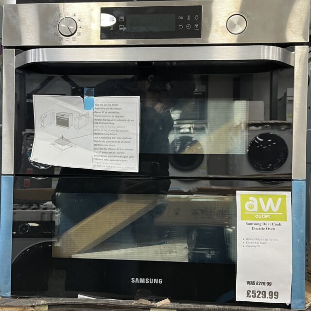 SAMSUNG NV75N5671RS Built In Single Electric Oven - Stainless Steel - GRADED