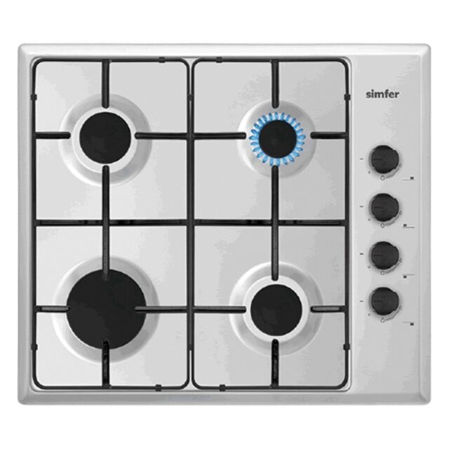 Simfer G60X Gas Hob 60Cm 4 Burners