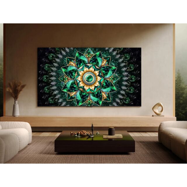 TCL 50Q7C-UK 50inch Mini LED Smart Television, 4K Ultra HD, Black, F Rated