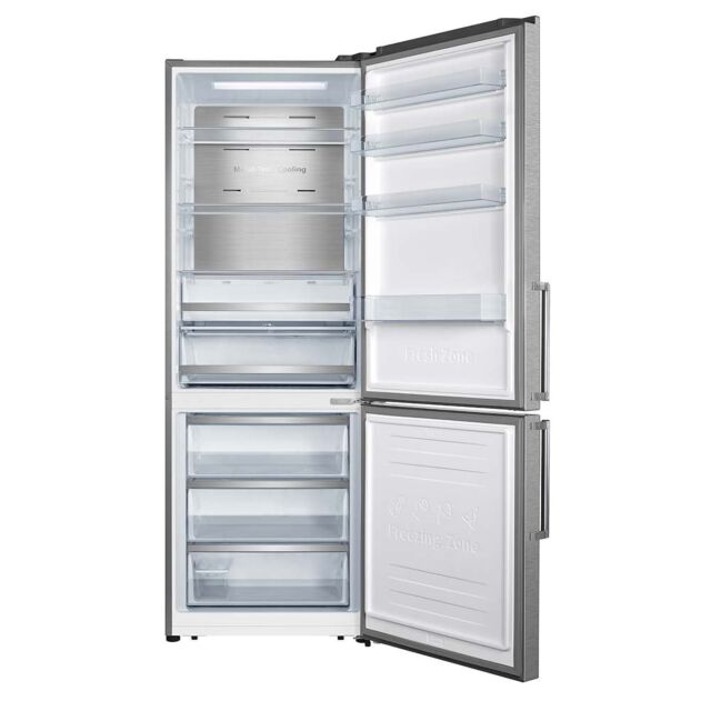 Teknix FFH270X 70Cm Freestanding Fridge Freezer Stainless Steel