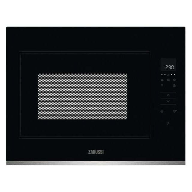 Zanussi ZMBN4SX 60cm Built-In Microwave 25L - Black - NEW BOX GRADED
