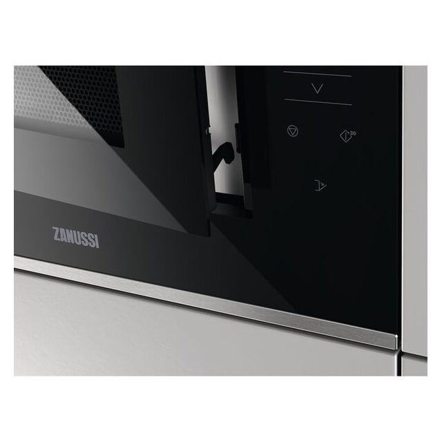 Zanussi ZMBN4SX 60cm Built-In Microwave 25L - Black - NEW BOX GRADED