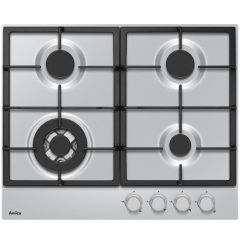 Amica AHG6200SS/G 60Cm 4 Burner Gas Hob