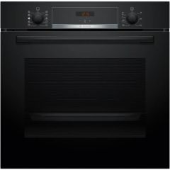 Bosch HQA534BB3B Series 4 Built-In Electric Single Oven - Black