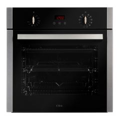 CDA SC300SS 57246 65 ltr 12 FN electric fan oven, TC timer, rotary control , SS trim, A rated 