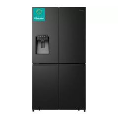 HISENSE PureFlat RQ760N4SBFE American-Style Smart Fridge Freezer - Black Stainless Steel