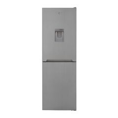 Hoover HOCV1T618EWXK 60/40 Frost Free Fridge Freezer With Water Dispenser - Silver