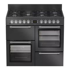 LEISURE CK100F232T 100 cm Dual Fuel Range Cooker - Anthracite - New Box Graded