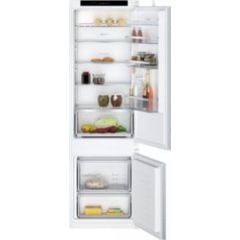 KI5872SE0G, Built-in fridge-freezer with freezer at bottom